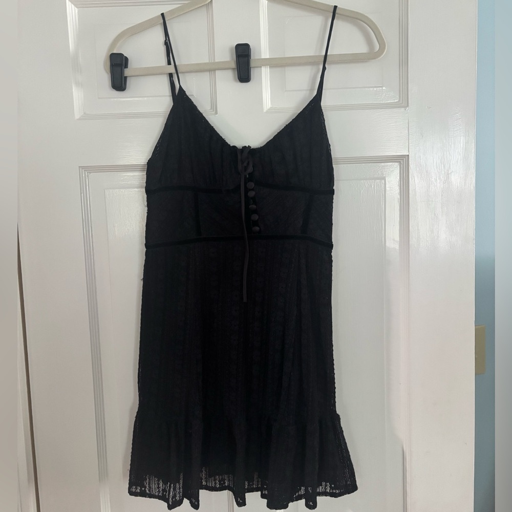Urban Outfitters Black Textured Top